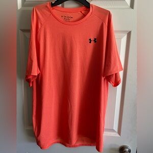 Under Armour Men's Bright Orange Short Sleeve Tee